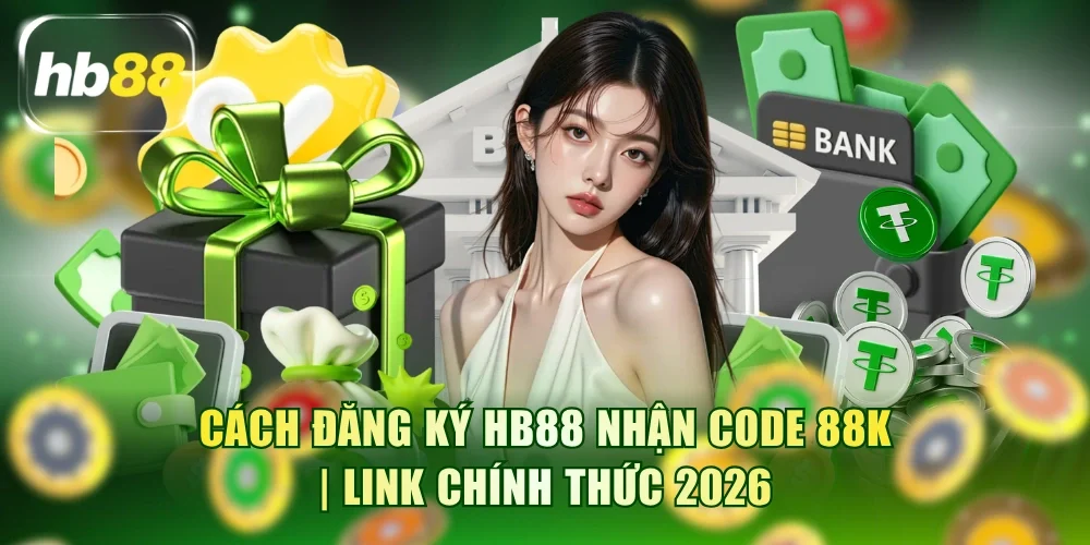 Cách Đăng Ký HB88 Nhận Code 88K | Link Chính Thức 2026