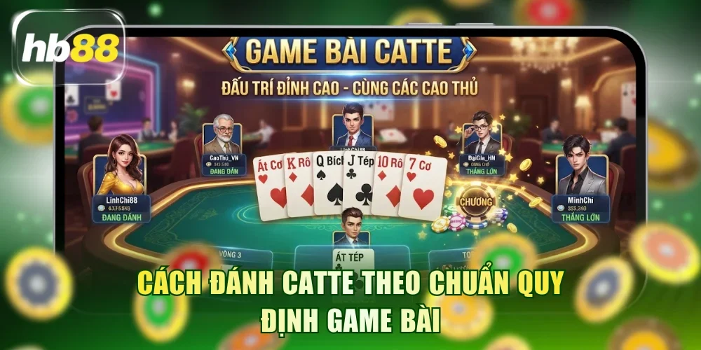 Cách đánh Catte theo chuẩn quy định game bài