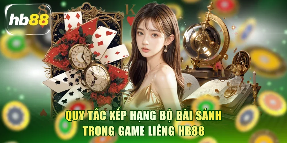 Quy tắc xếp hạng bộ bài Sảnh trong game Liêng HB88